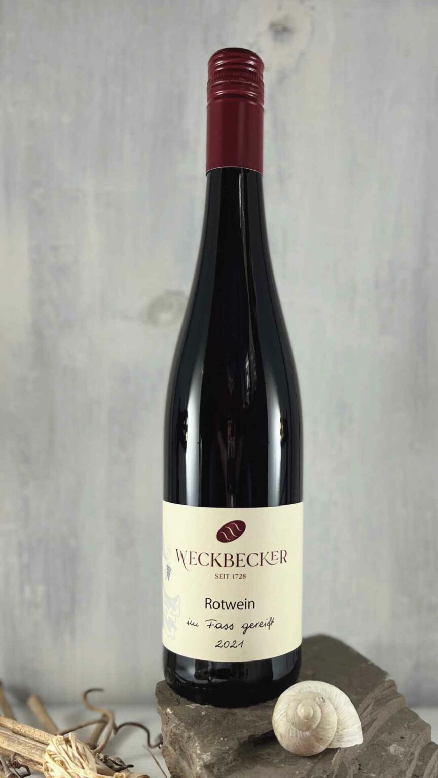 2021 Rotwein lieblich - Weingut Weckbecker